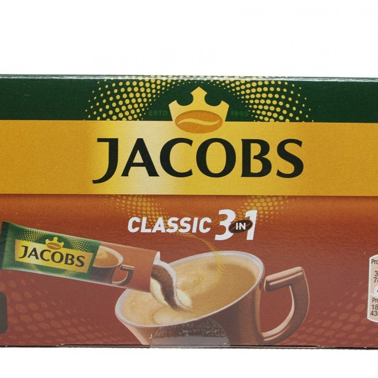 Jacobs Coffee 3 in 1  (20x18g)