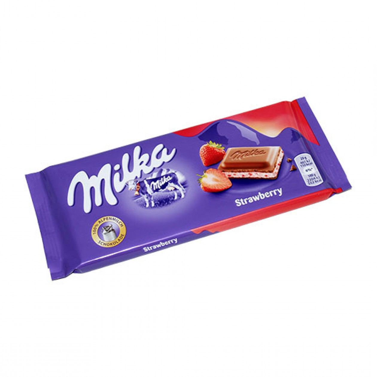 Milka Chocolate Strawberry 22x100g