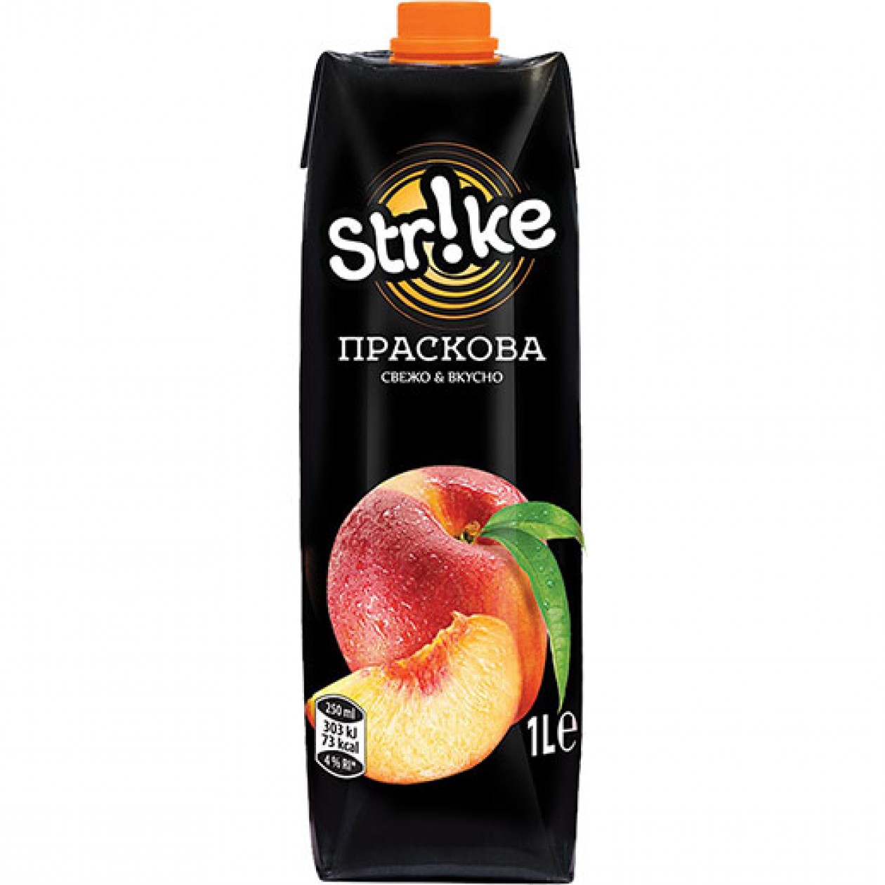 Strike Fruit Drink Peach 1L