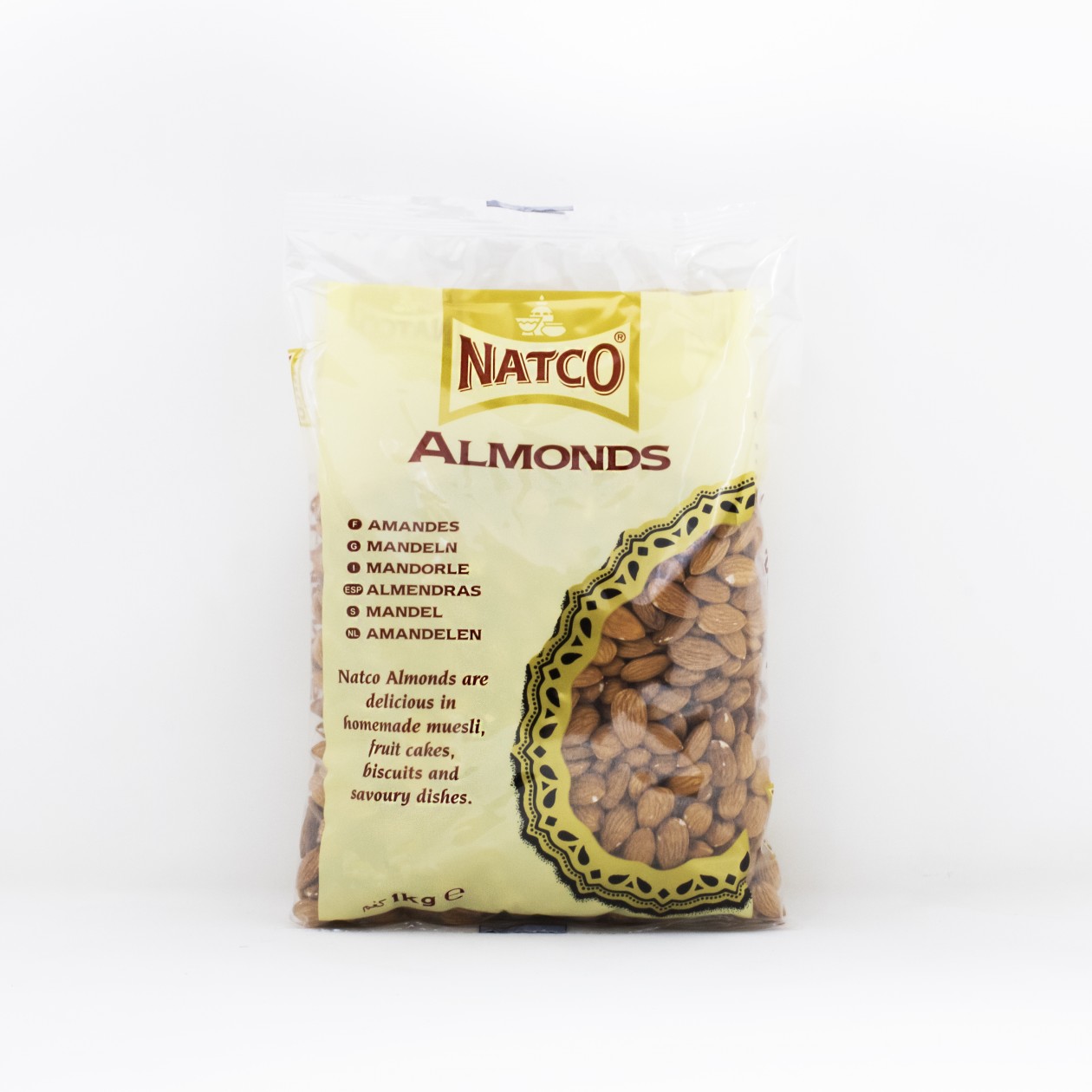 Natco Almonds 1000g