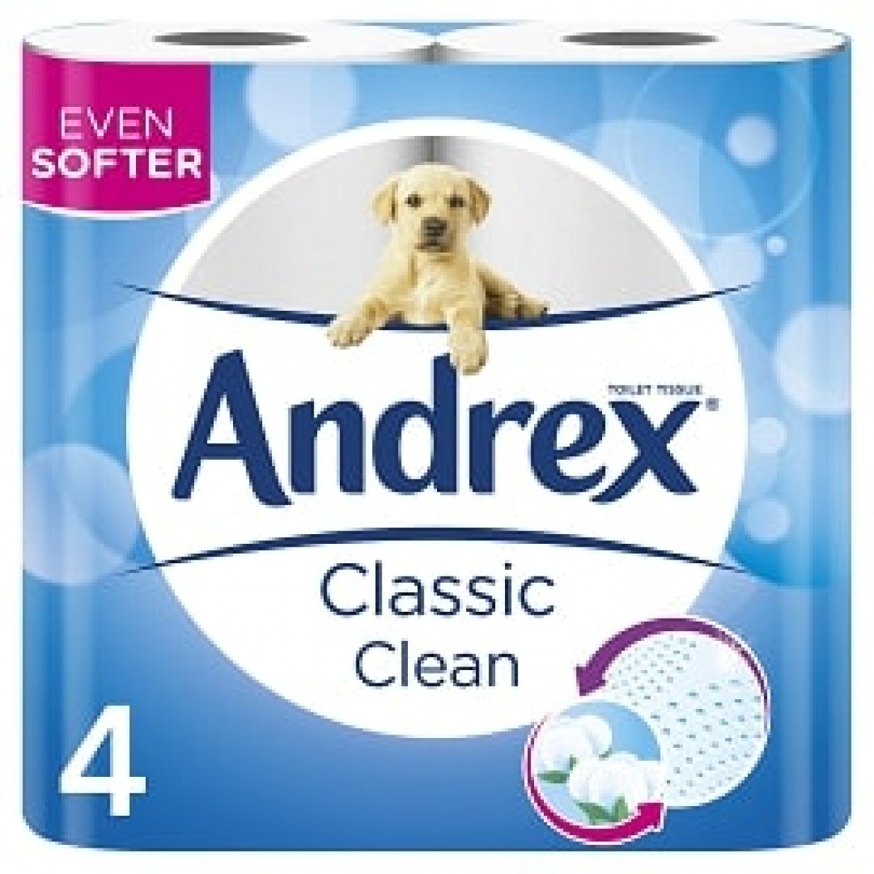 Andrex Classic Clean 9 Rolls