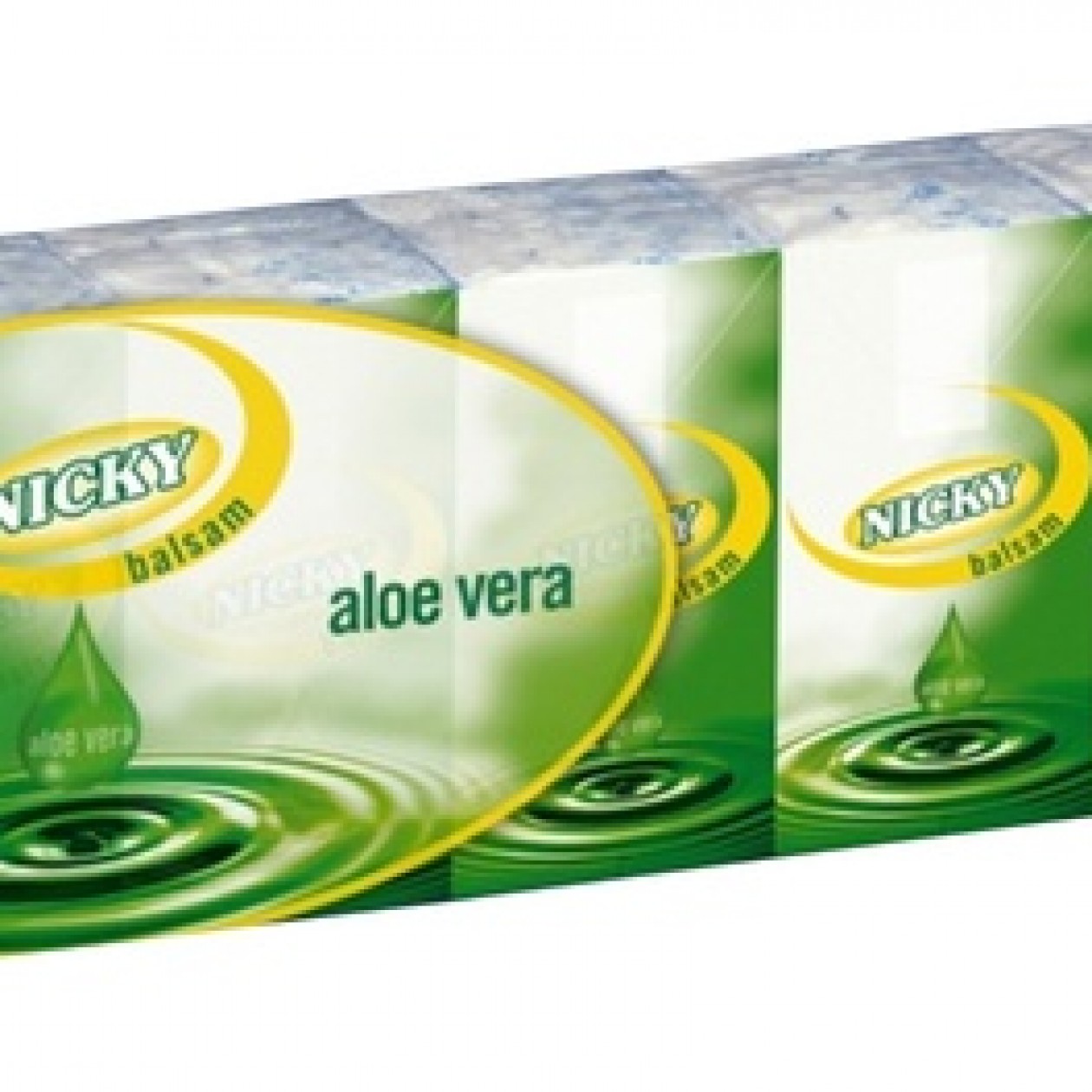 Nicky Balsam with Aloe Vera Soft Pocket Tissues 10 Pack 4 Ply 9 Tissues Per Pack