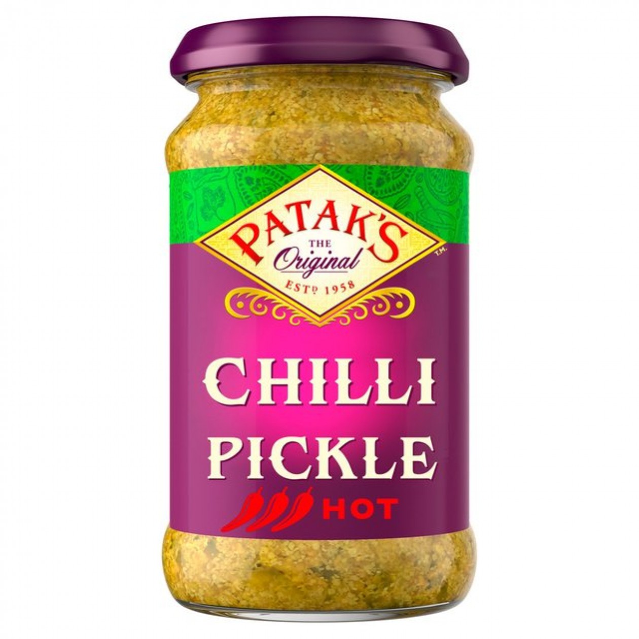 Pataks Chilli Pickle 6X283 g