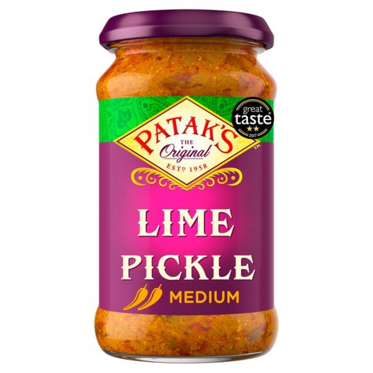 Patak's Lime Pickle Medium 6X283g