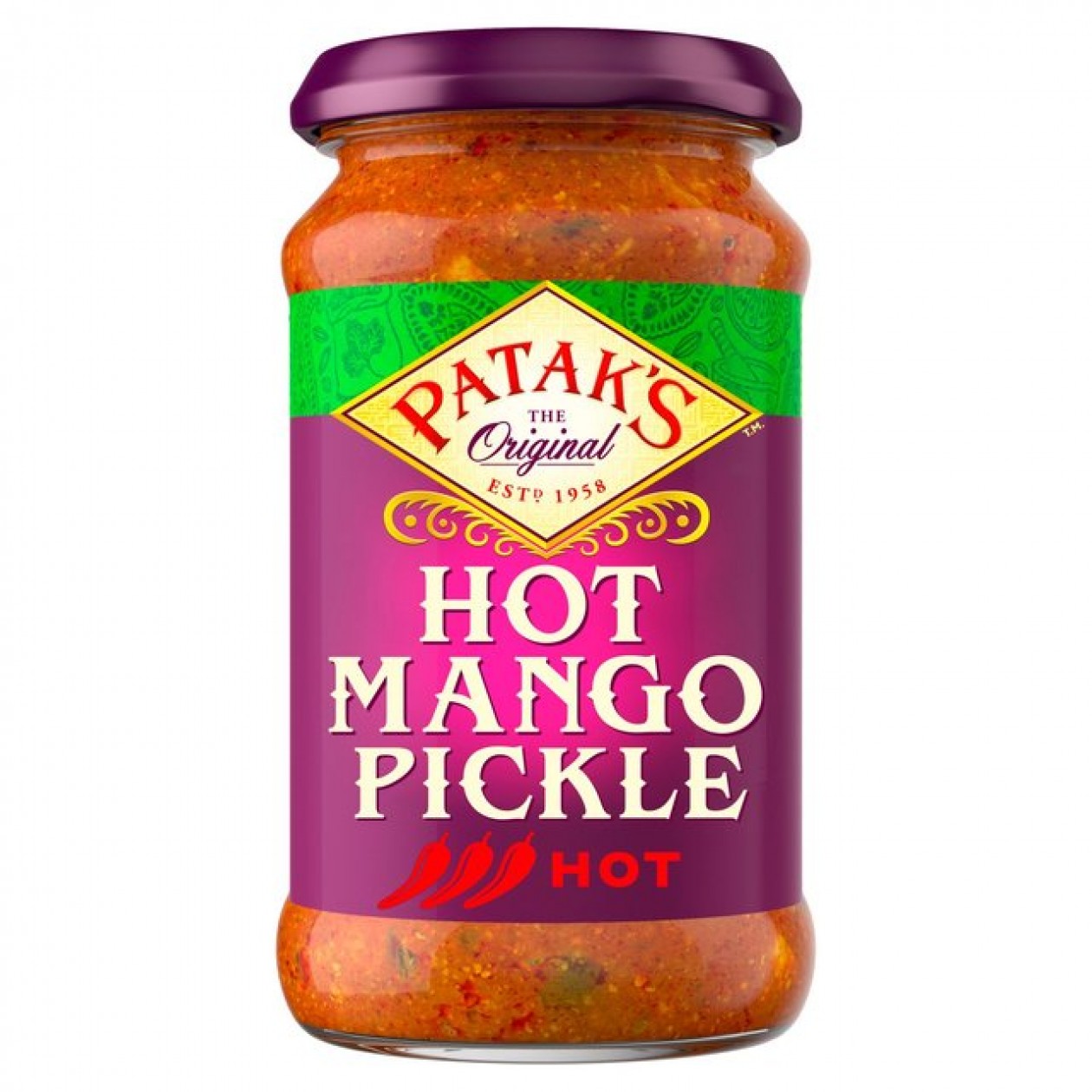 Patak's Hot Mango Pickle 6X283g