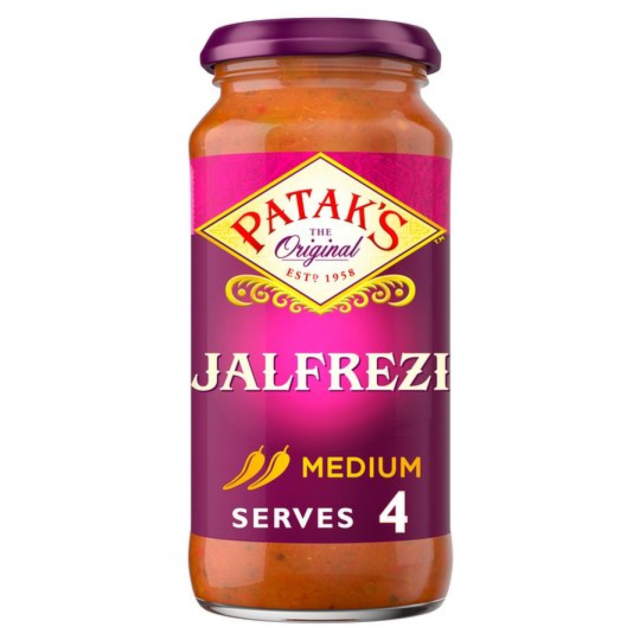 Patak's Jalfrezi Cooking Sauce 6X450G