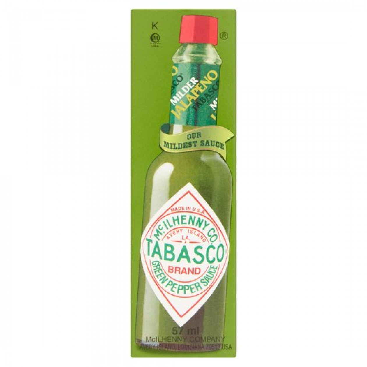 Tabasco Green Sauce 12 x 60 ml