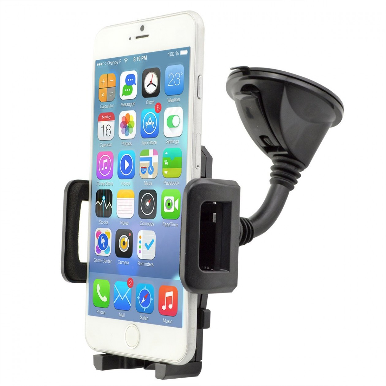 in Car Phone Mount , Universal Flexible Windscreen Car Phone Holder Grip