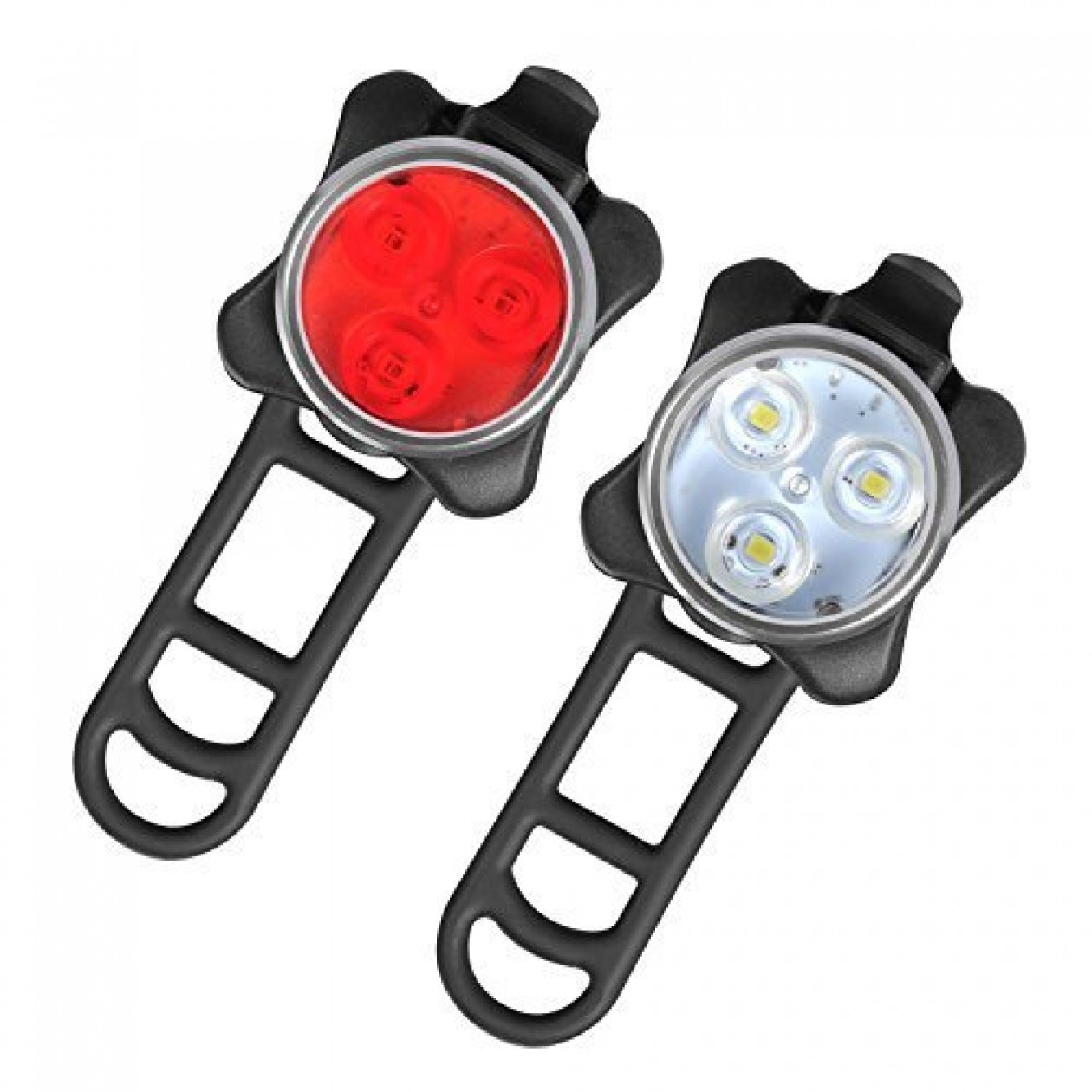 Rheme Rechargeable LED Bike Lights Set Headlight