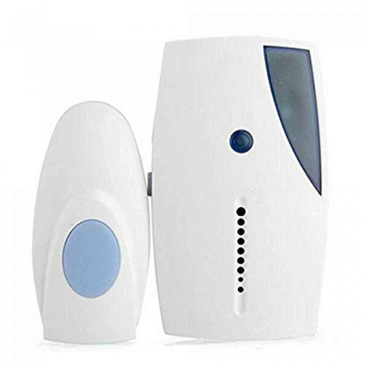 Rheme Wireless Portable Digital Door Bell Doorbell Chime with Mains Adapter - 100m Range - 32 Tunes (Battery)