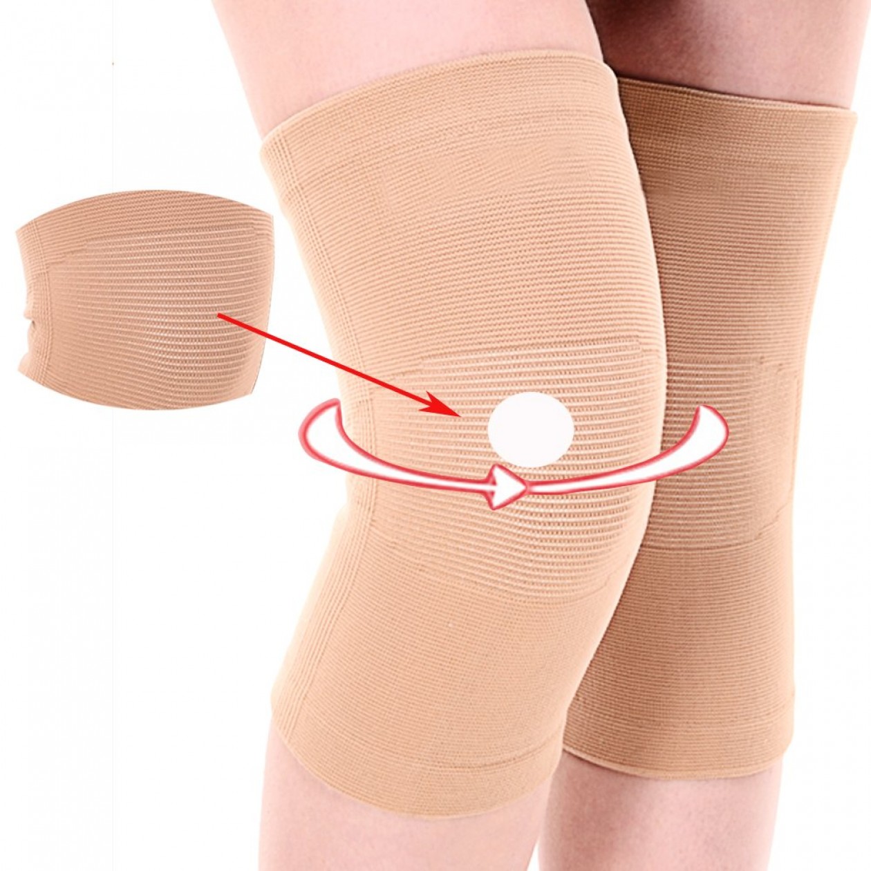 Elastic Knee Sleeve Support Small Size