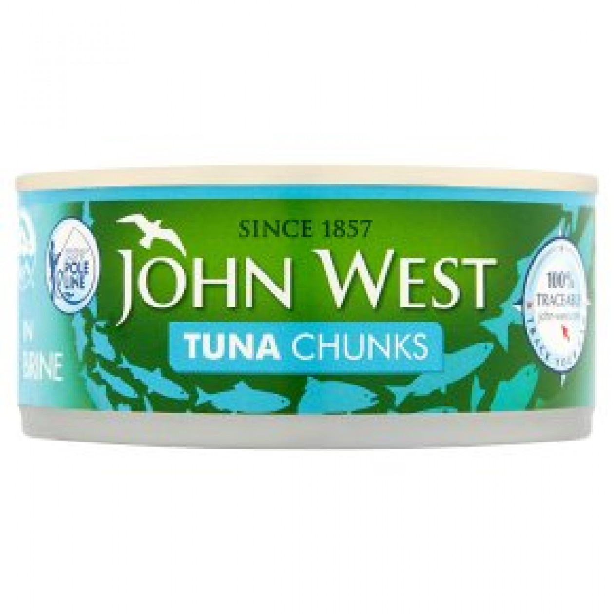 John West Tuna Chunks in Brine  8 x 145g