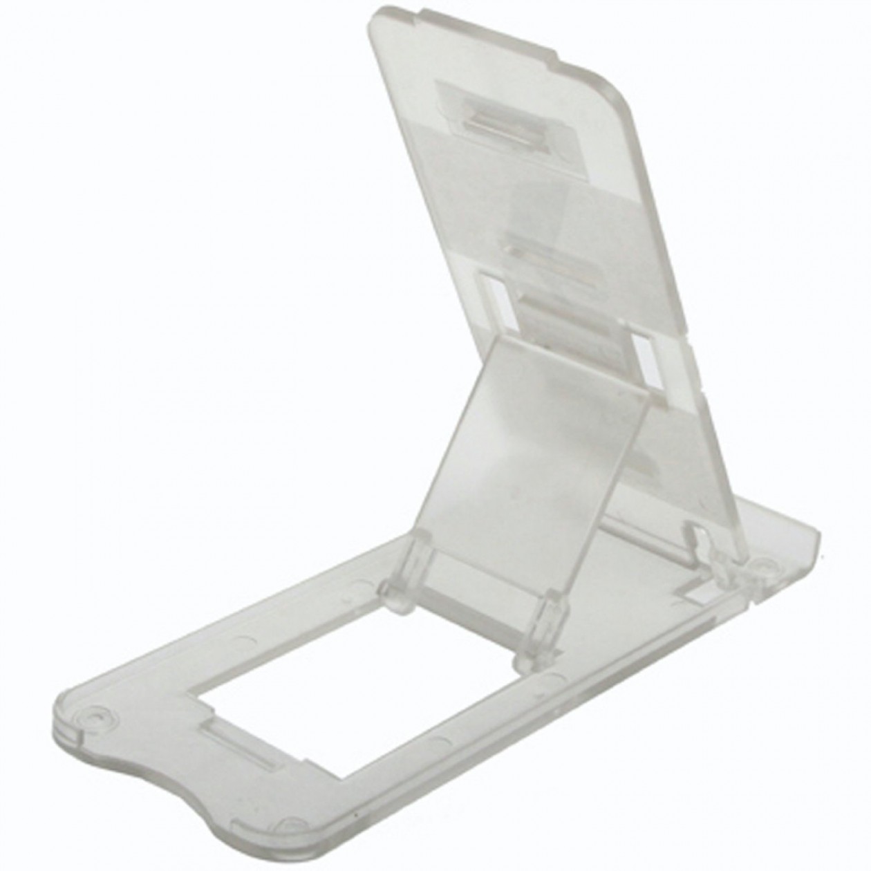 Folding Plastic Desk Stand For Tablets and Mobile Phones