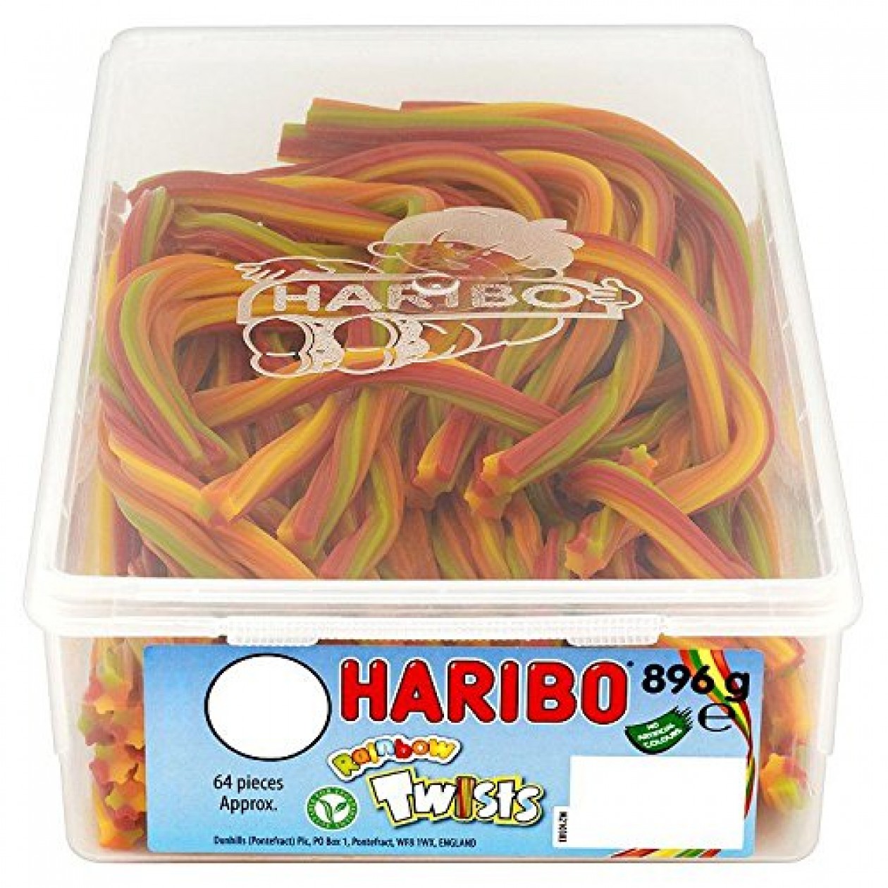 Haribo Rainbow Twists 896g
