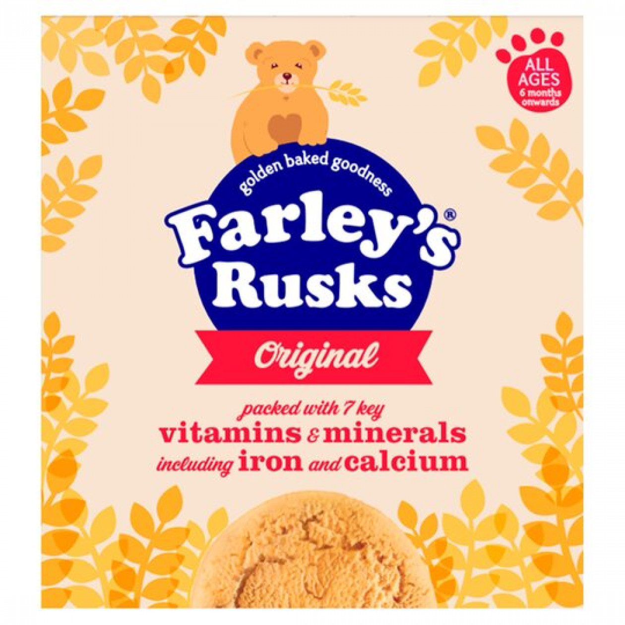 Farley's All Ages Rusks Original 150g