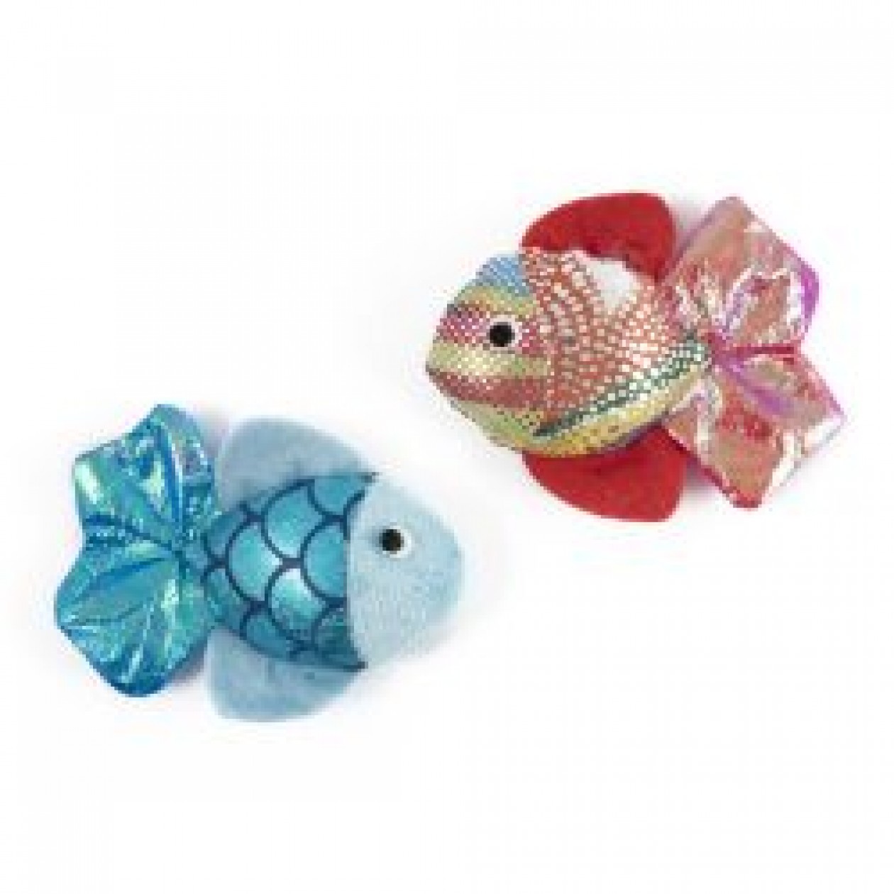 Ancol Glitter Fish Cat Toy, sgl