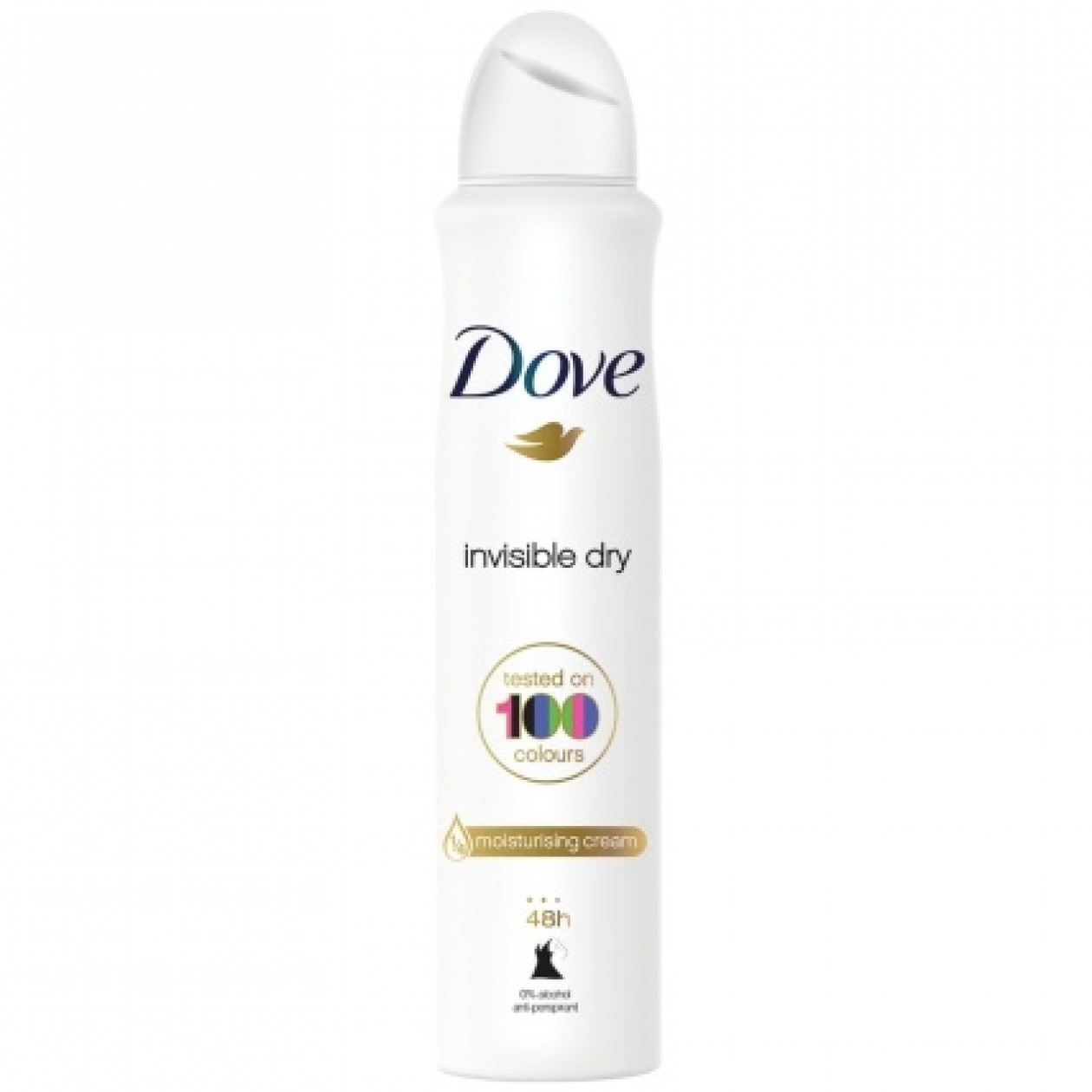 Dove Invisible Dry 48 hour Antiperspirant Deodorant, 250ml