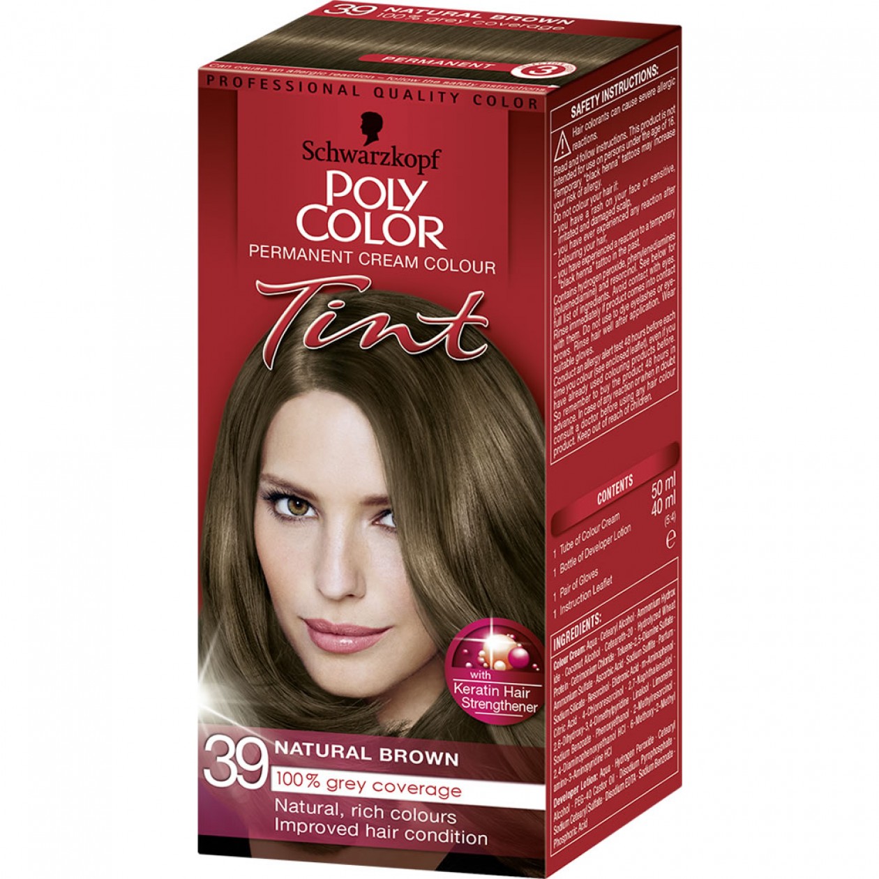 Schwarzkopf Poly Color Tint 39 Natural Brown