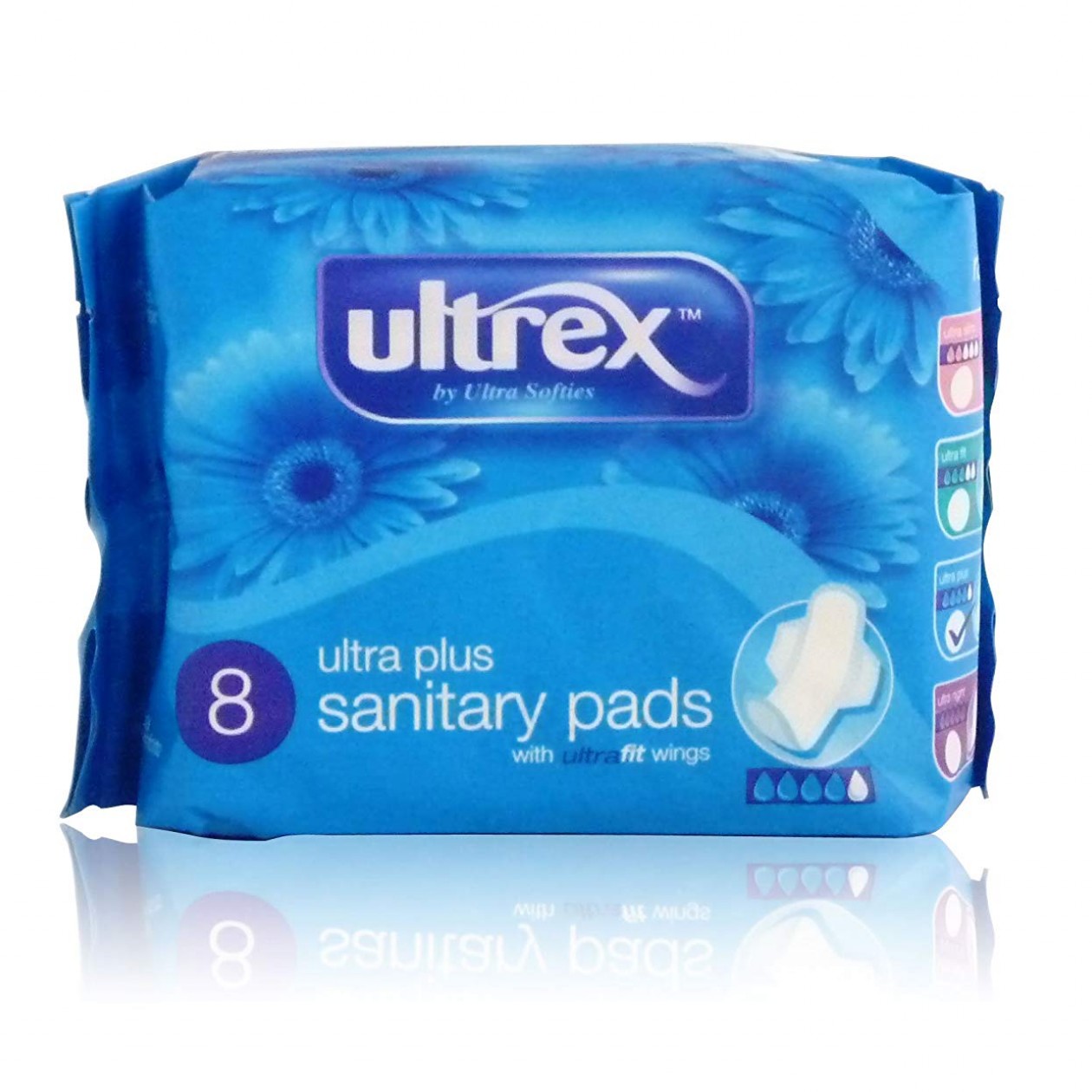 Ultrex Sanitary Pad Ultra Plus (Pack of 12)