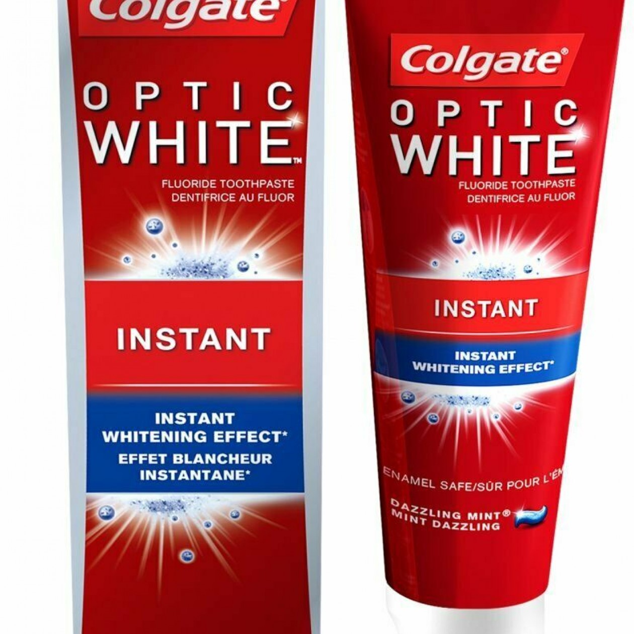 Colgate Toothpaste Instant Optic White 75mL
