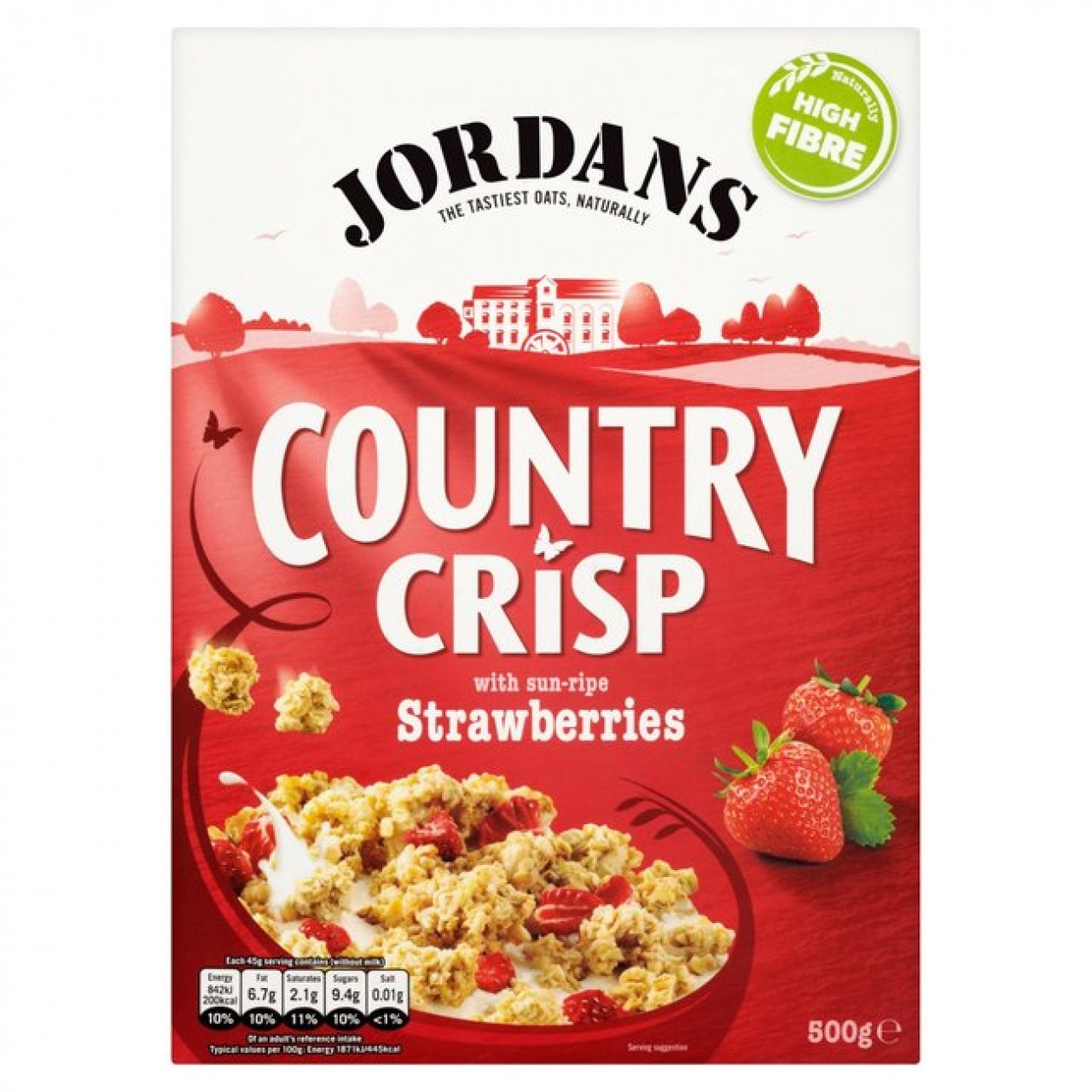 Jordans Country Oat Crisp Strawberry 400g