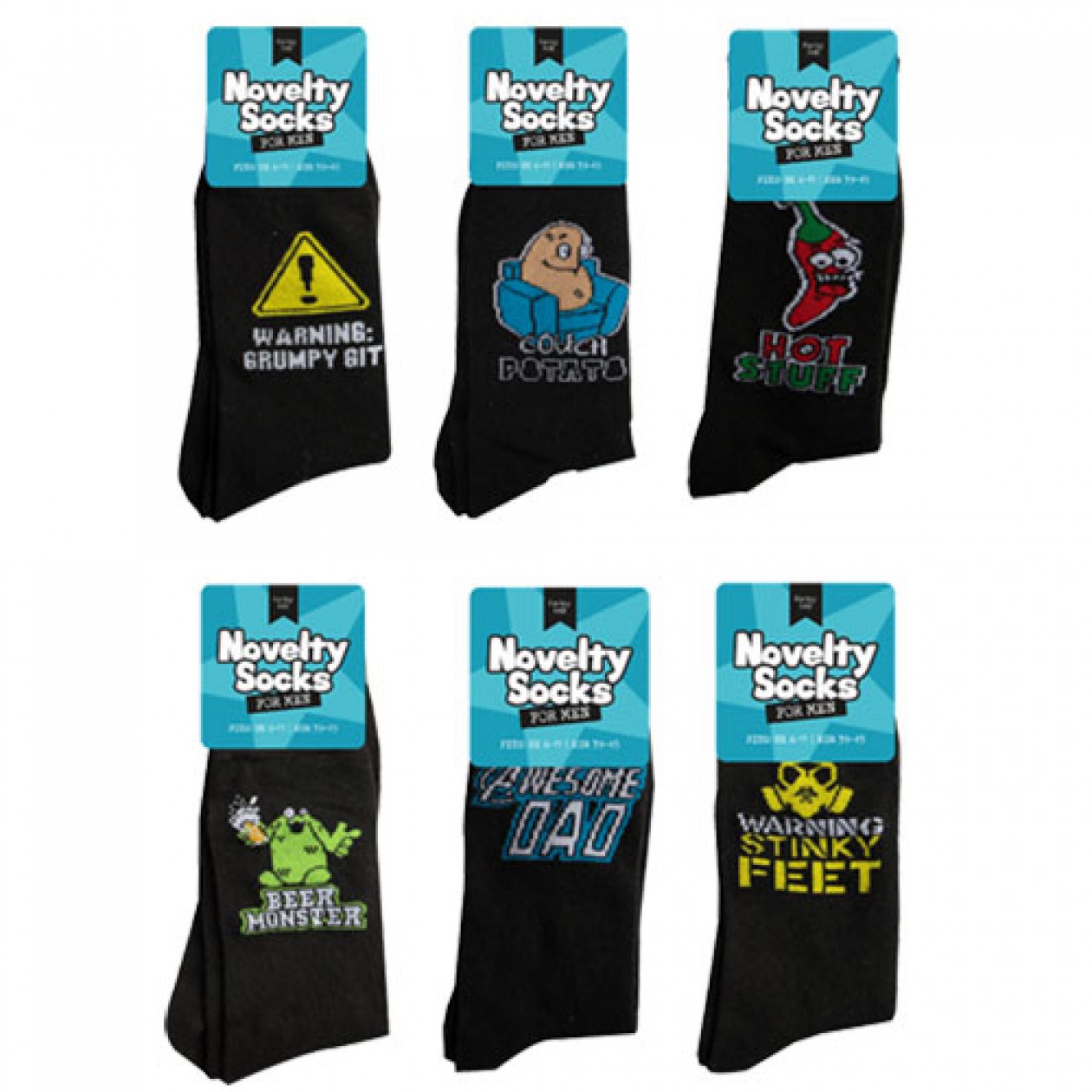 Novelty Socks For Men Single Pair