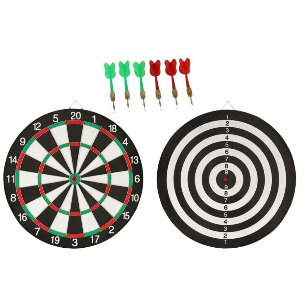 Kandy Toys My Dartboard Doubled Sided With 6 Darts