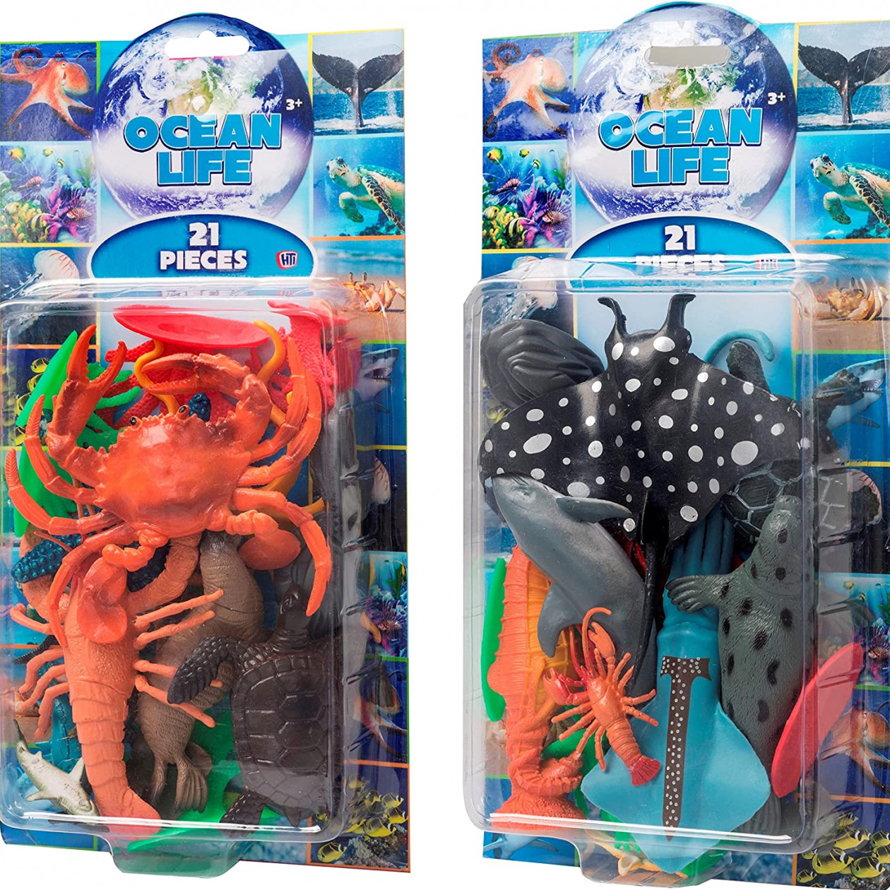 HTI Toys Natural World Ocean Life 21 Piece Set